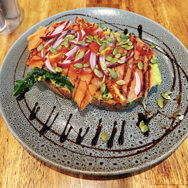 Salmon on Sourdough