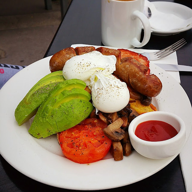 Big Breakfast with Avocado