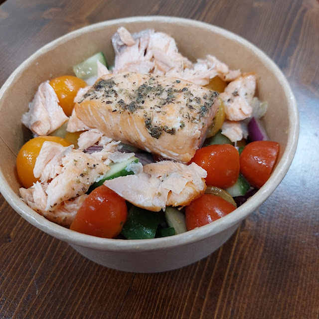 Salmon Fillet Salad