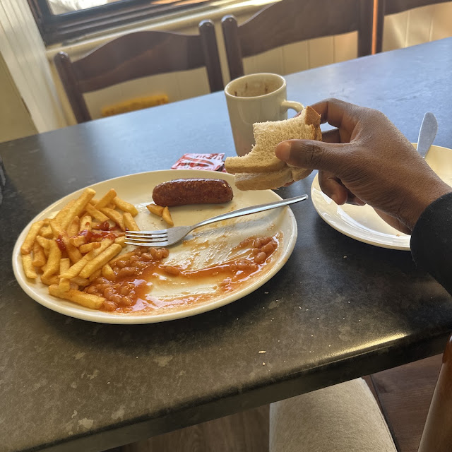 Set 2- Chips Sausage Egg and Beans