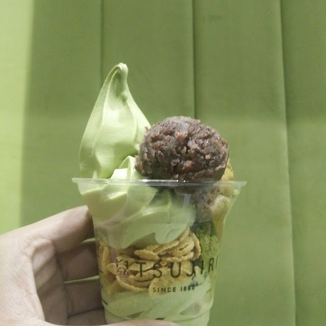 Matcha Ice Cream Sundae