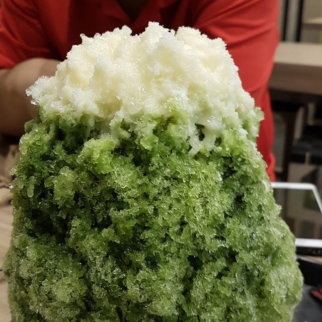 Yuzu Citron Shaved Ice Uji Sunset