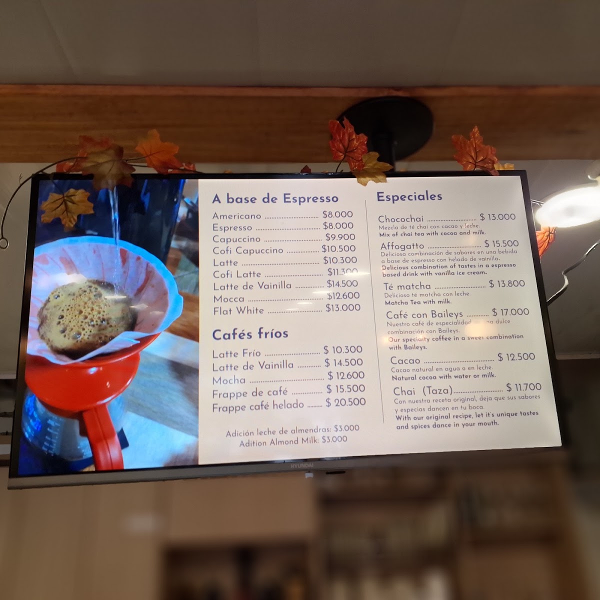 cofibinz menu board