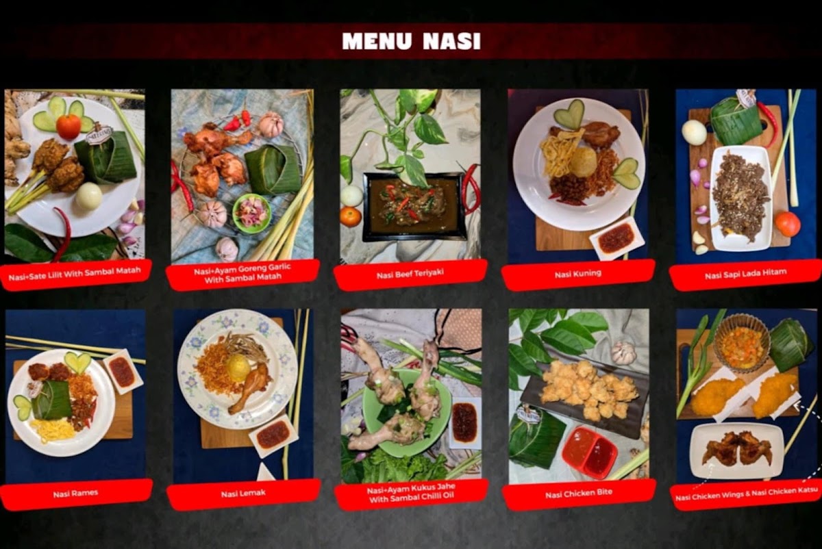 Kedai Panggung menu board