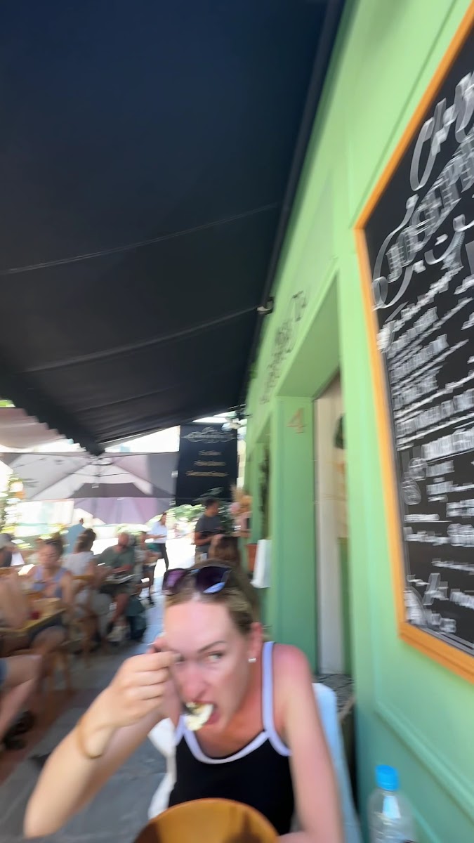 Chez Josephine menu board