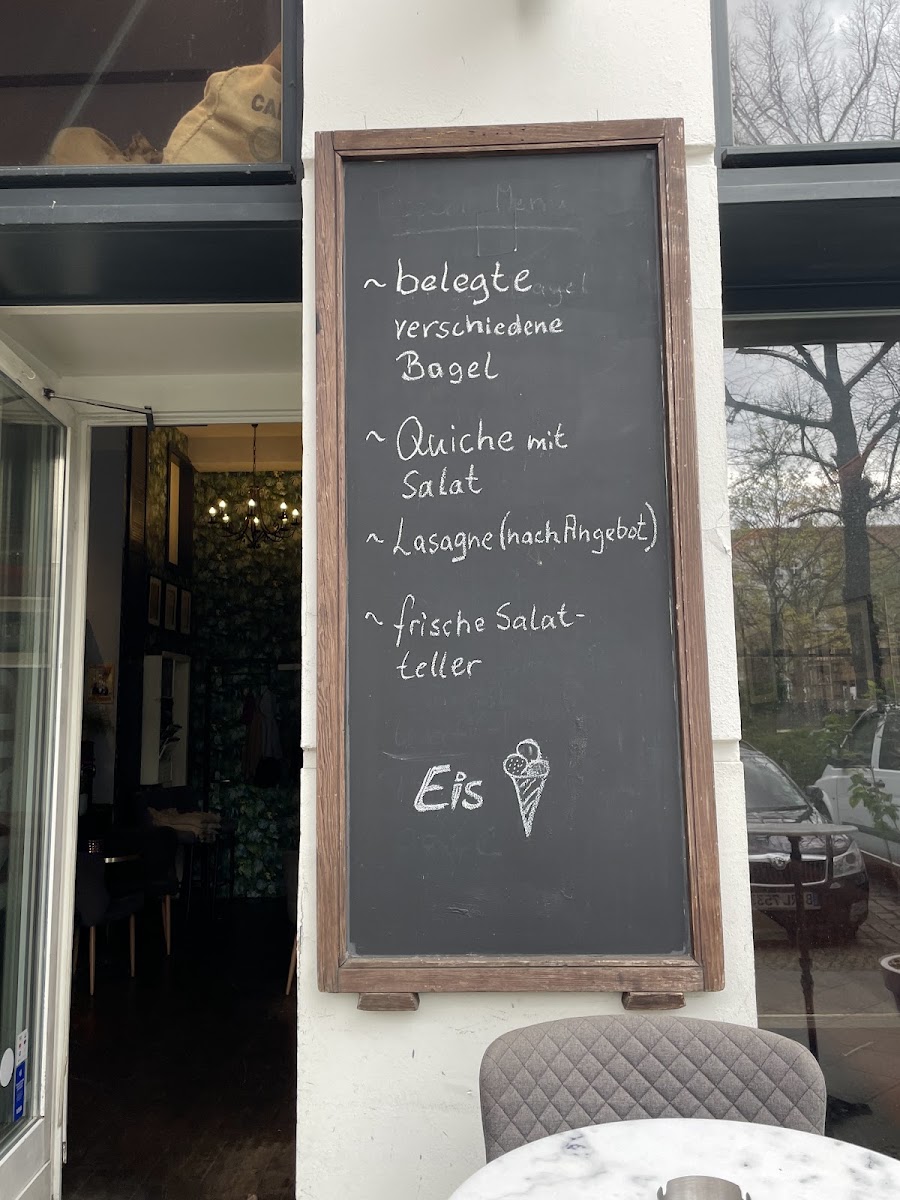 Café Cup Arkona menu board