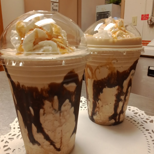 Chocolate Mocha Frappe with Caramel Heaven