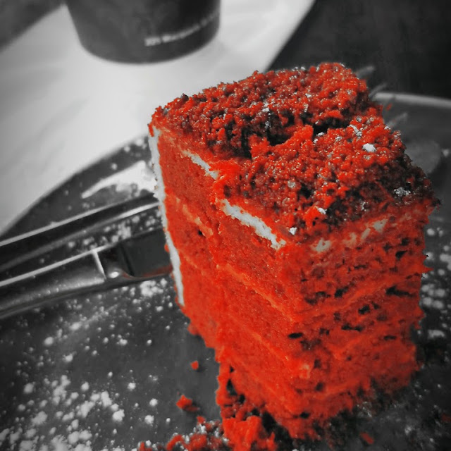 Red Velvet Cake Slice