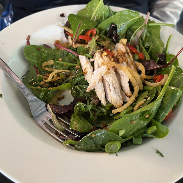 Chicken Satay Salad
