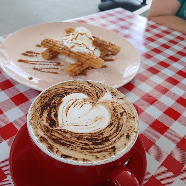 Churros with Capuchino