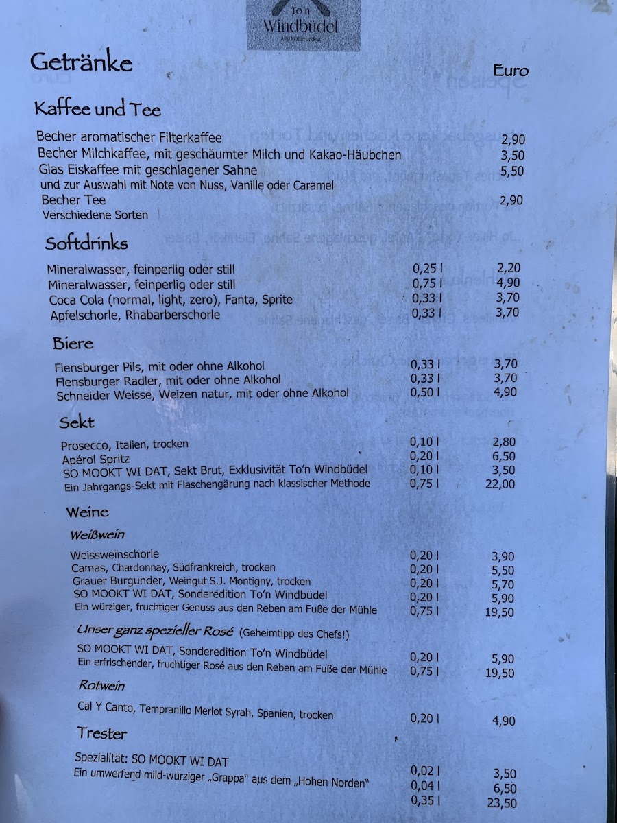 To'n Windbüdel menu board