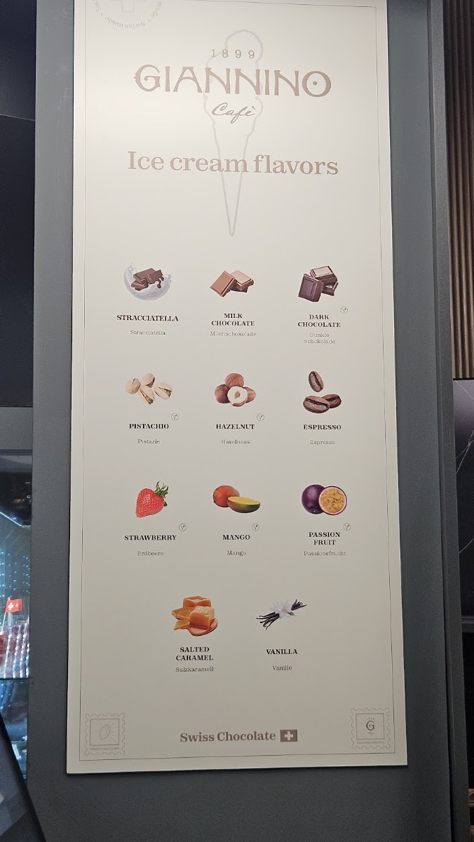 Gianninocafè1899 menu board