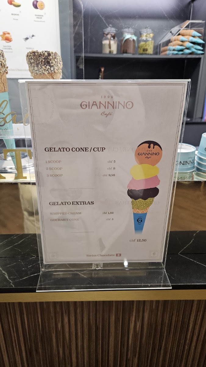 Gianninocafè1899 menu board