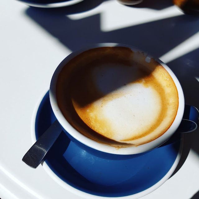 Freshly Brewed Flat White Tigertowncafe