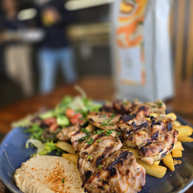 Grilled Chicken and Chips