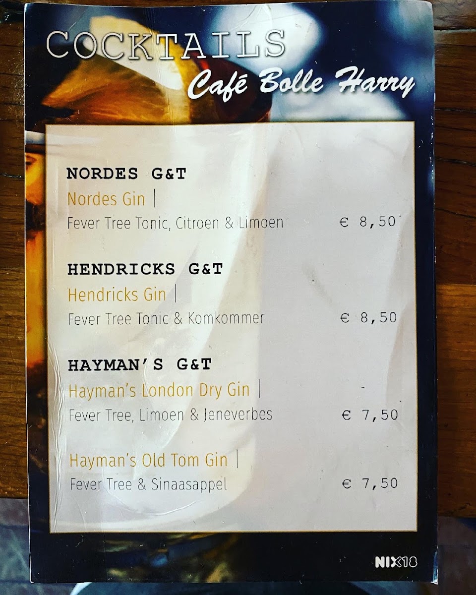 Cafe Bolle Harry