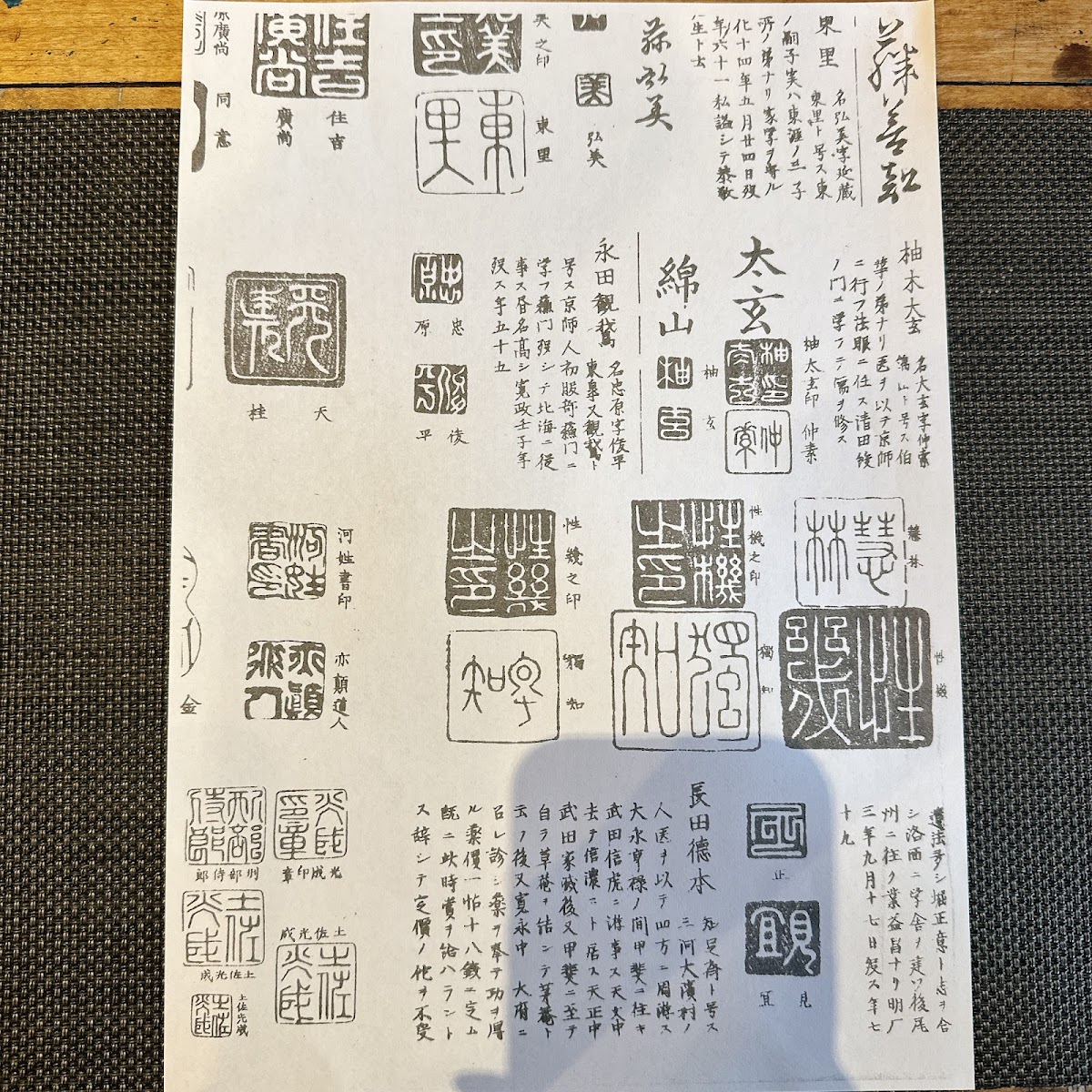 chinois歩歩路シノワプープールー menu board