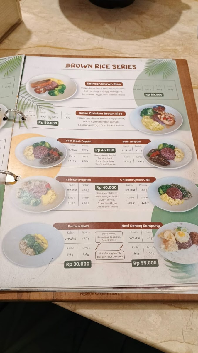 Ai Volla Cafe menu board