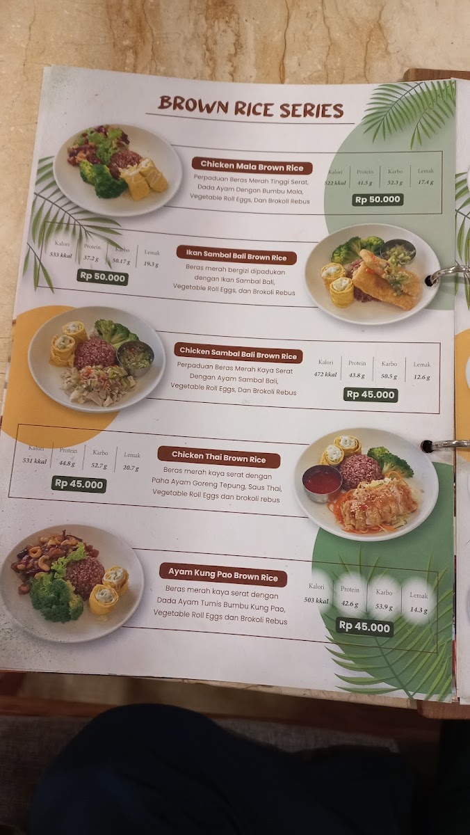 Ai Volla Cafe menu board
