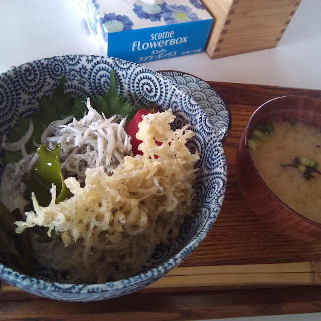 昼飯メニュー 材木座のっけ丼