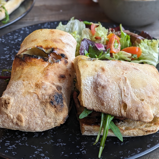 Steak Ciabatta Stilton Sandwich