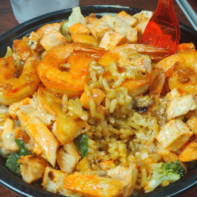 Chicken and Shrimp Bowl