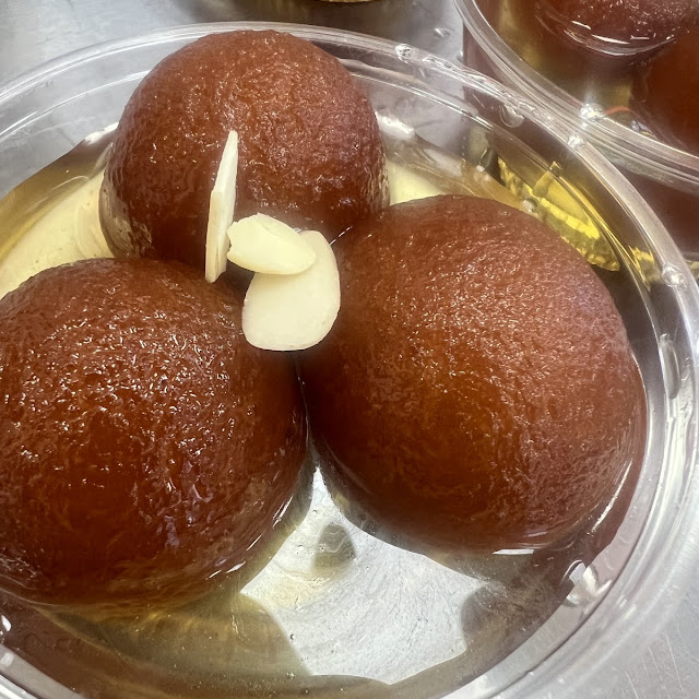 Ice Cream with Gulab Jamun