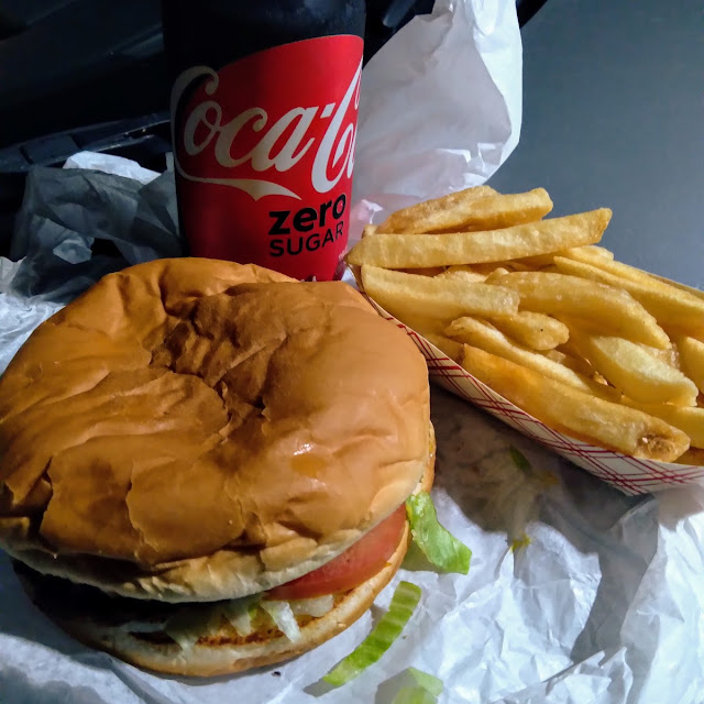 Large Hamburger with Cheese