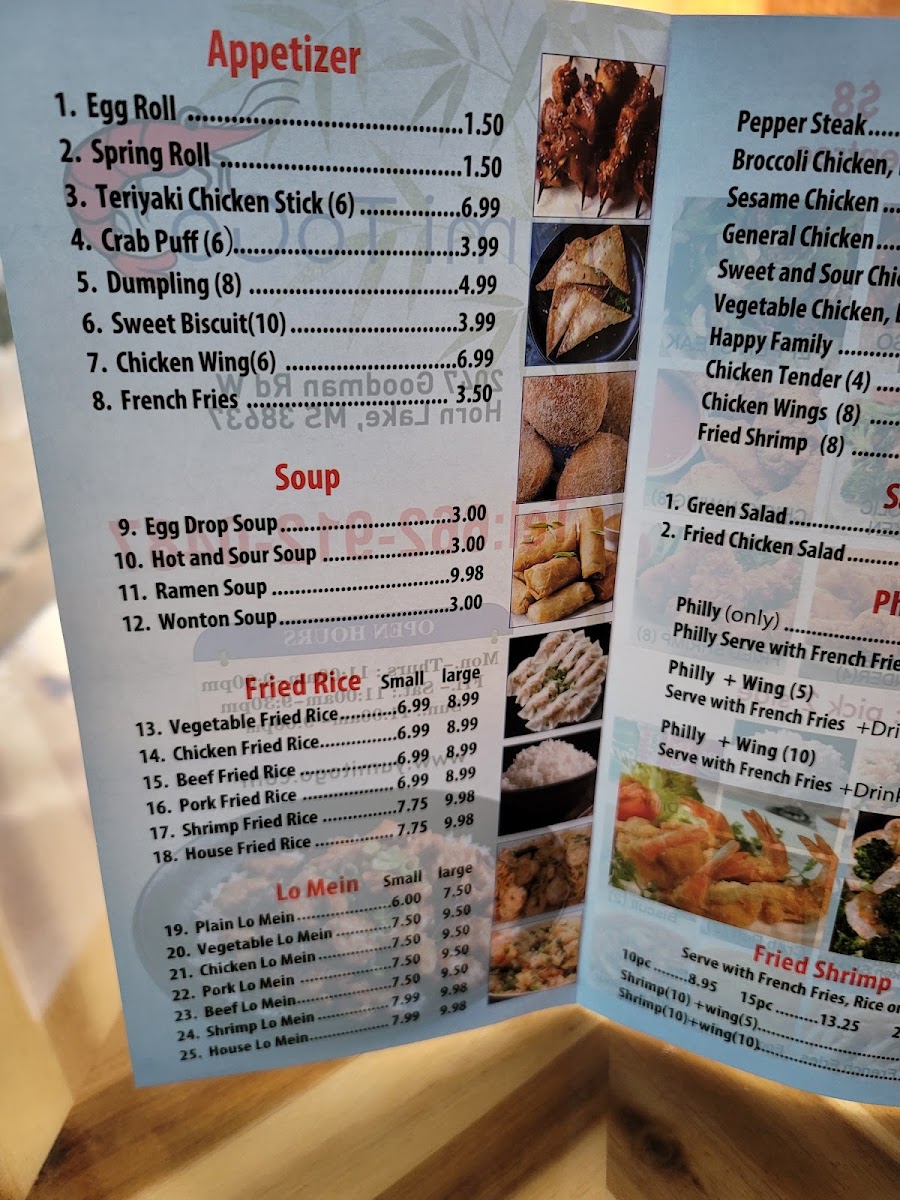 yumi togo menu board
