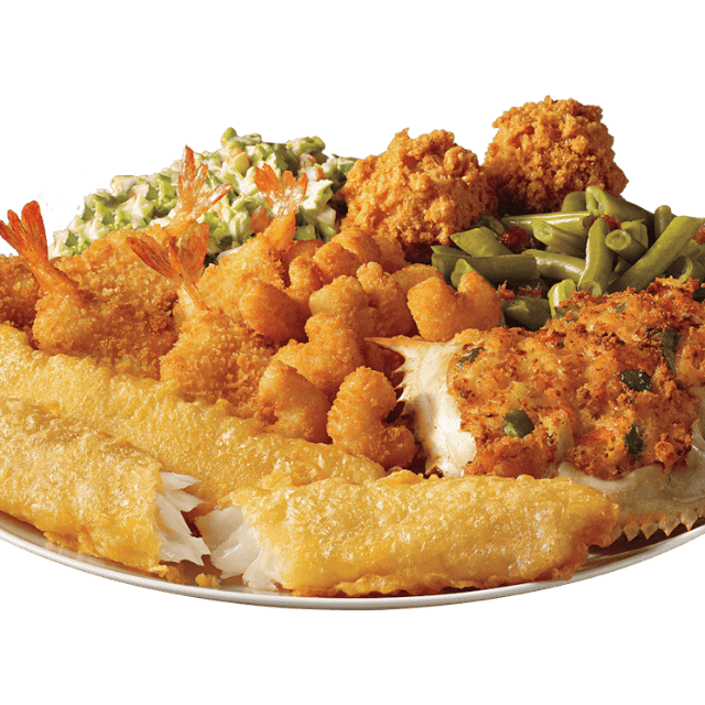 Fish & 6 Piece Butterfly Shrimp Meal