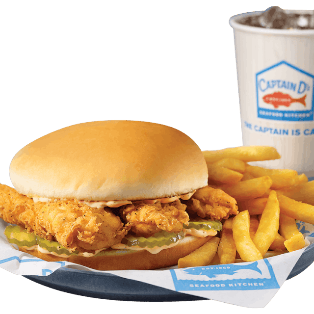 Giant Fish Sandwich Combo
