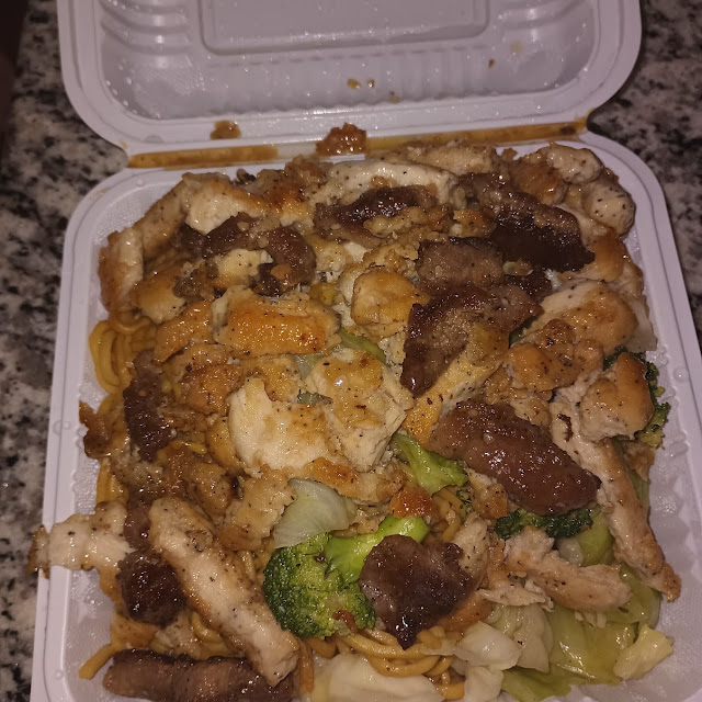 Hibachi Chicken & Stake
