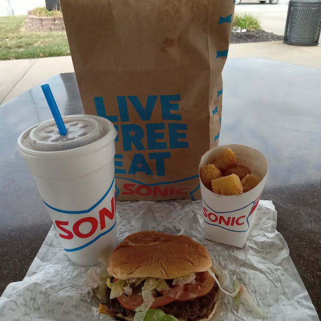 1 Sonic Cheeseburger Value Meal