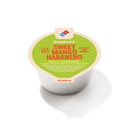 Domino's Pizza menu board