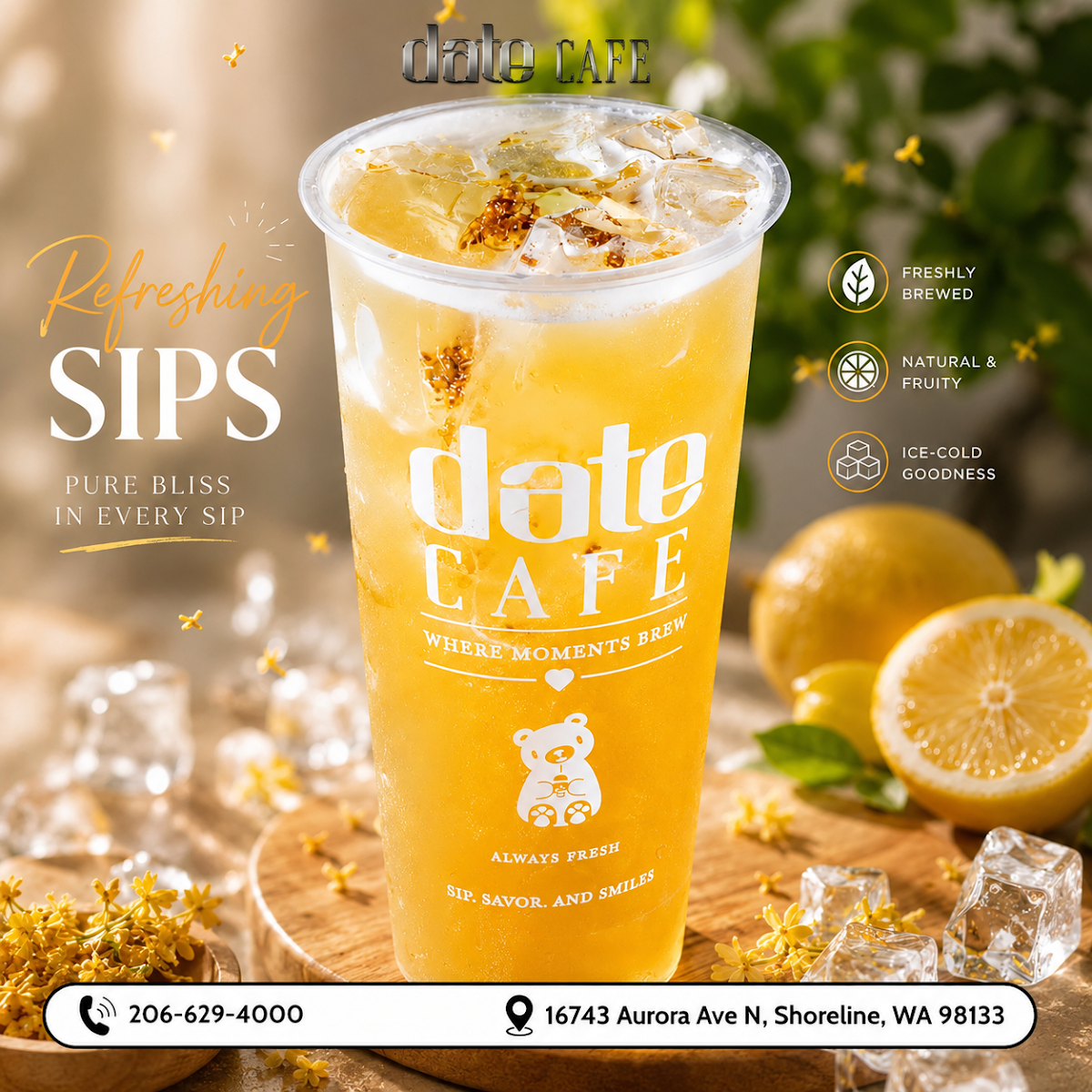 DateCafe – Pho, Coffee & Bubble Tea