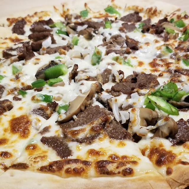Philly Cheese Steak Pizza