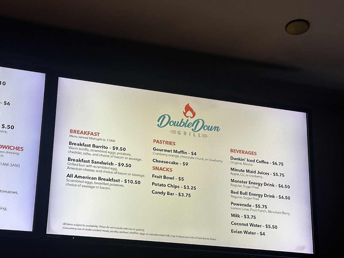 Double Down Grill
