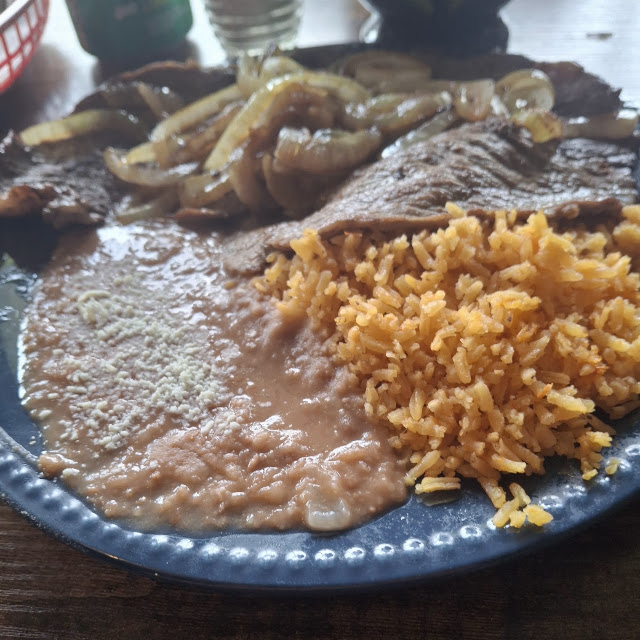 Steak Mexicana Style