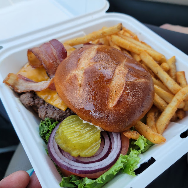 Bacon Cheeseburger with Fries