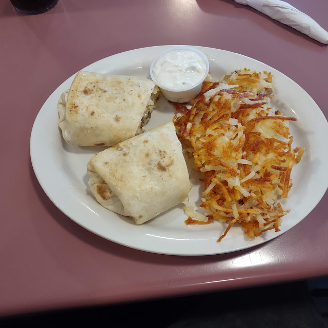 Gyro Meat Burrito