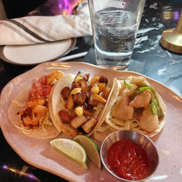 Porkbelly Shrimp Tacos Regular