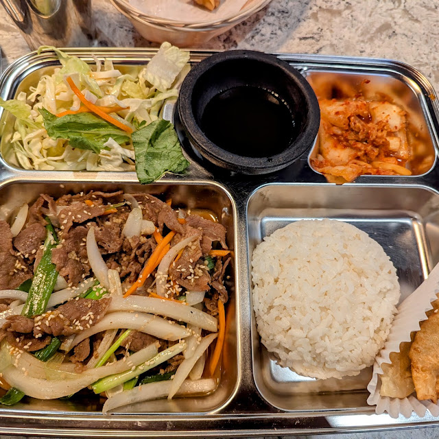 Beef BBQ Bulgogi Combo