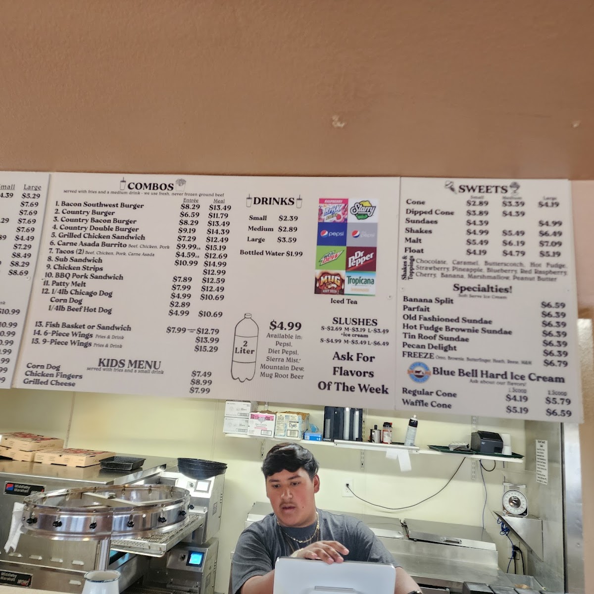 Tasty menu board