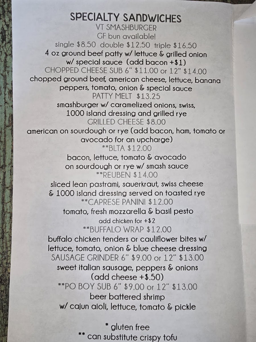 Echo Rise & Shine menu board