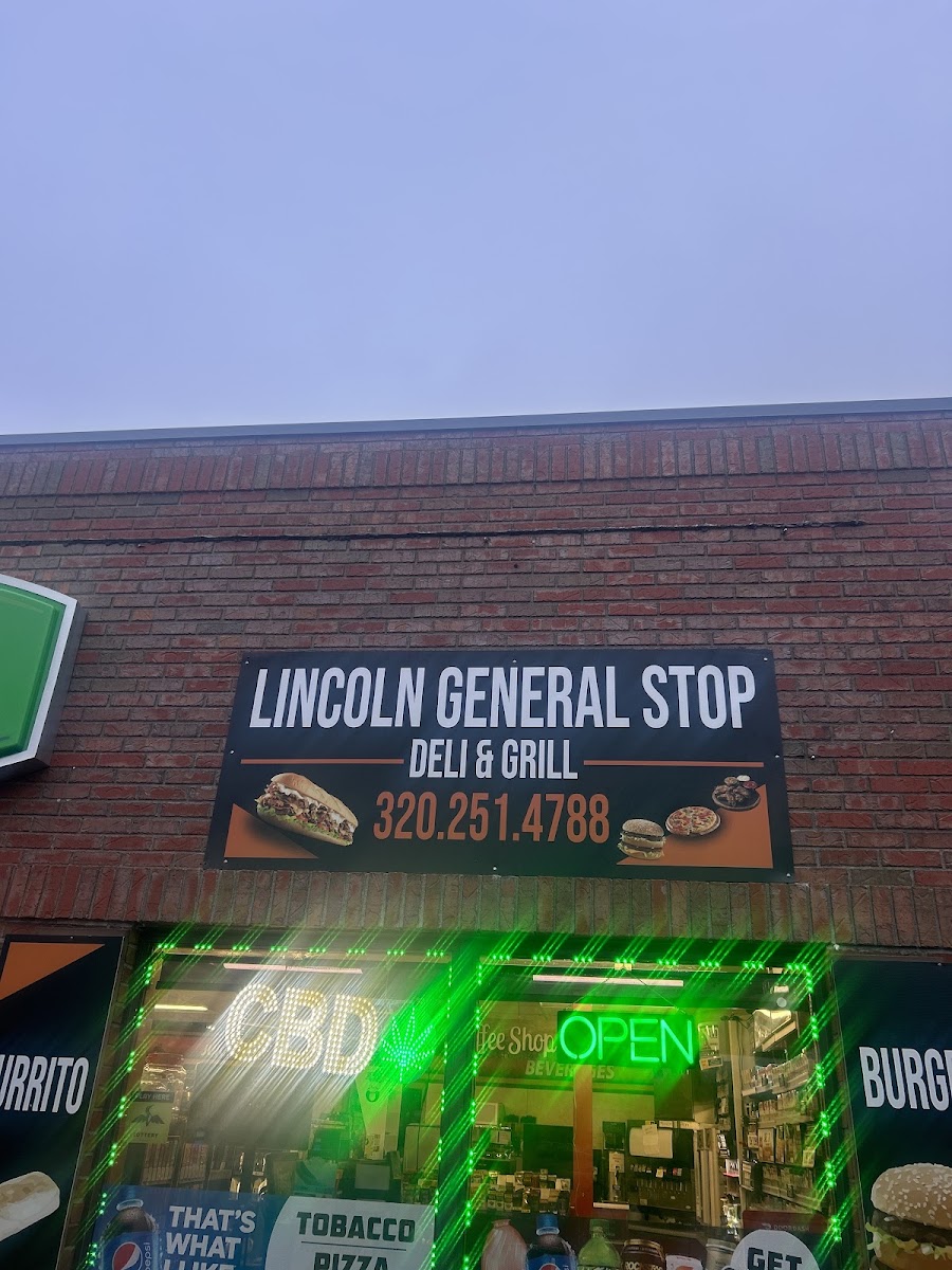 Lincoln general stop deli nd grill