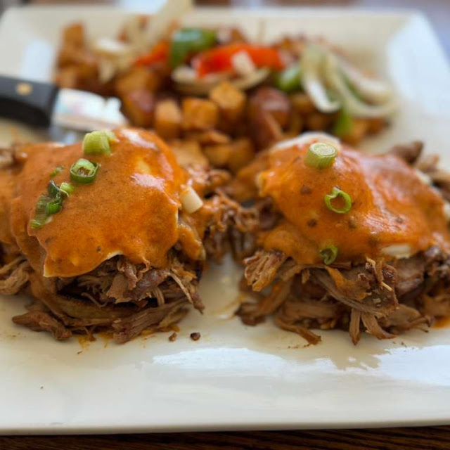 Carnitas Benedict