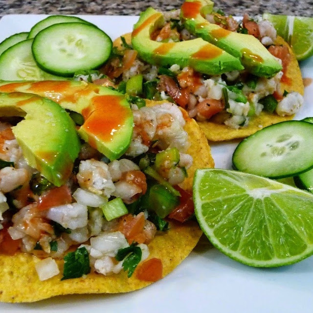 Ceviche Tostada