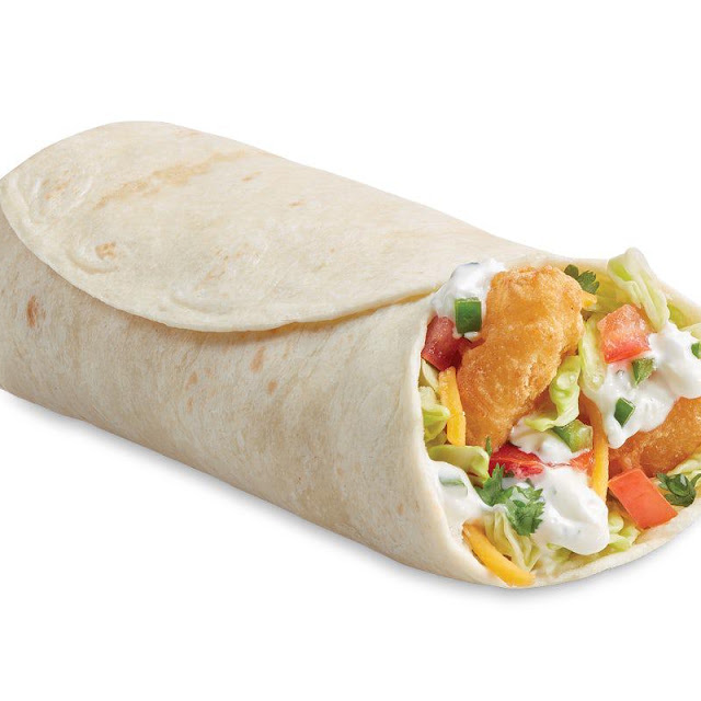 Chicken blt Burrito
