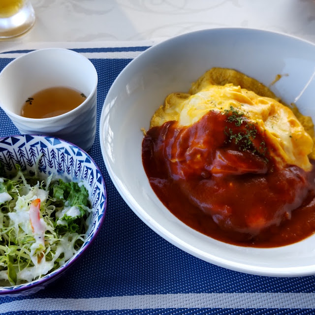 オムライス デミグラスソース