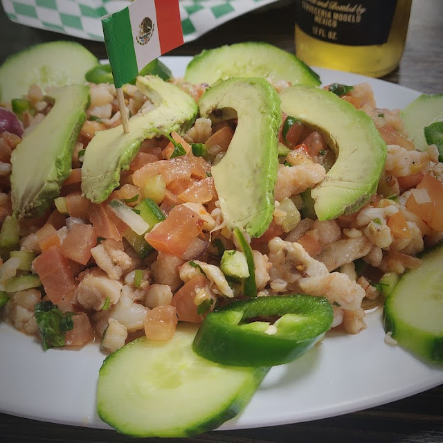 Botana de Ceviche de Pescado